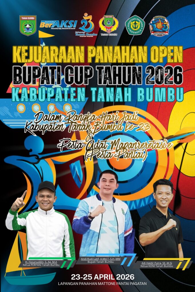 Ajak Generasi Muda Berprestasi, Ketua KONI Adi Haidir Putra Gaungkan Semangat di Bupati Cup Panahan 2026