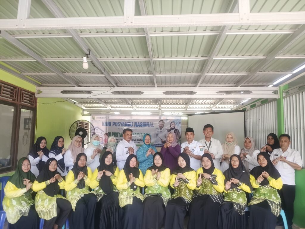 Peringatan Hari Posyandu Nasional 2026, Camat Sungai Loban Pantau Layanan Serentak di Desa Sumber Sari