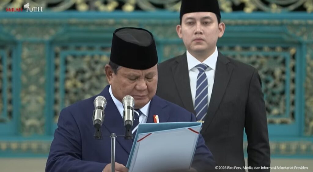 Hanif Faisol Nurufiq Resmi Dilantik sebagai Wakil Menteri Koordinator Bidang Pangan RI