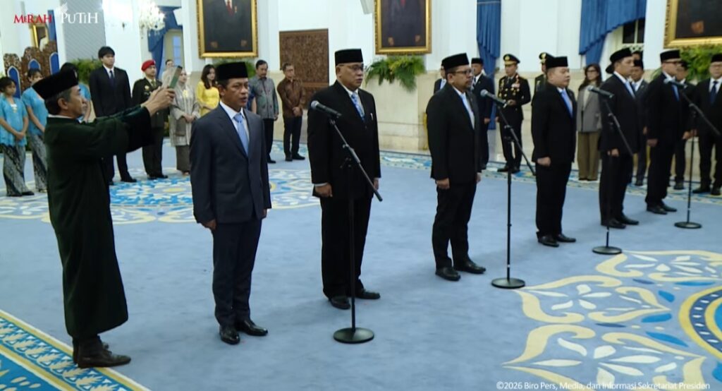 Hanif Faisol Nurufiq Resmi Dilantik sebagai Wakil Menteri Koordinator Bidang Pangan RI