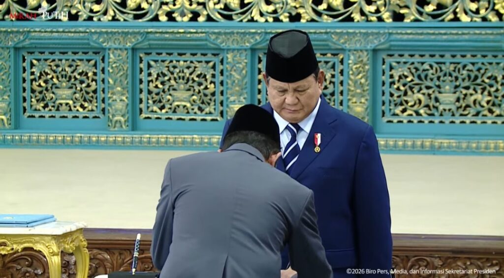 Hanif Faisol Nurufiq Resmi Dilantik sebagai Wakil Menteri Koordinator Bidang Pangan RI