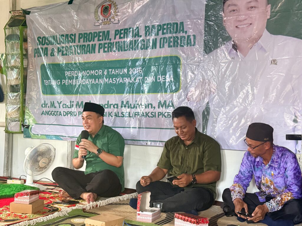Sosialisasi Perda Pemberdayaan Masyarakat dan Desa, dr. M. Yadi Mahendra Muhyin Ajak Warga Sungai Lembu Kembangkan Potensi Desa