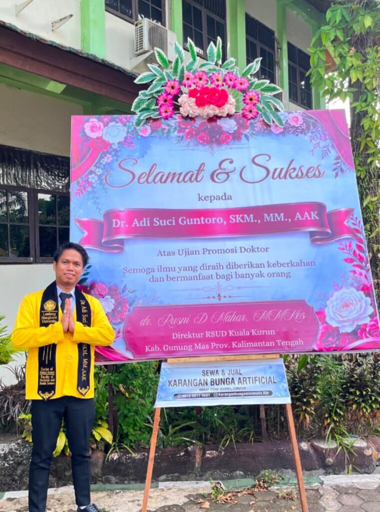 Dr. Adi Suci Guntoro Raih Gelar Doktor, Dukungan Mengalir dari Berbagai Kalangan