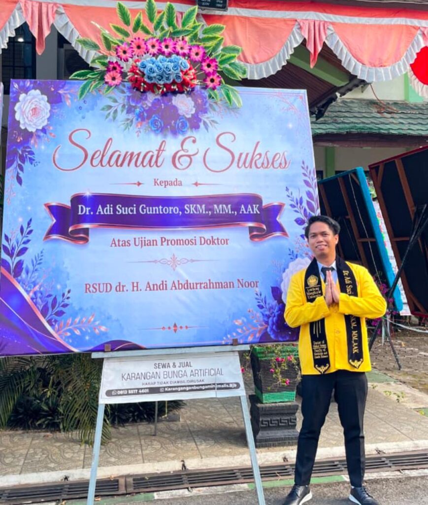 Dr. Adi Suci Guntoro Raih Gelar Doktor, Dukungan Mengalir dari Berbagai Kalangan