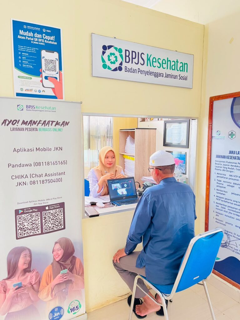 Sambut HUT ke-58, BPJS Kesehatan Tanah Bumbu Buka Layanan Administrasi JKN di Sebamban II