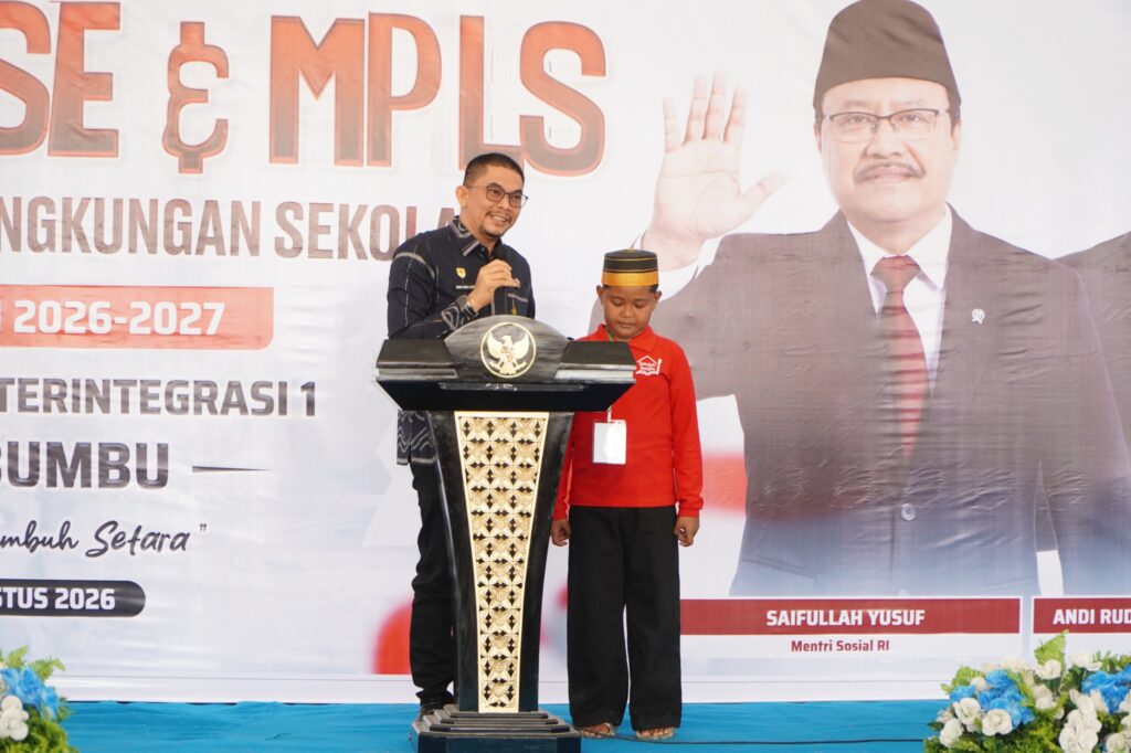Bupati Andi Rudi Latif Buka MPLS Sekolah Rakyat Terintegrasi 1 Tanah Bumbu