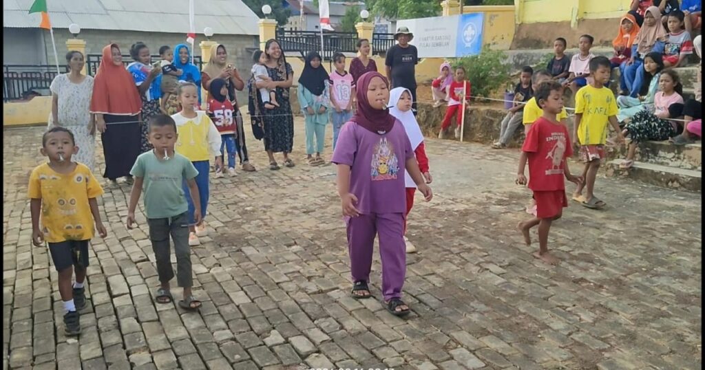 Semarak HUT ke-81 RI, Pemuda-Pemudi Pulau Sembilan Gelar Beragam Lomba