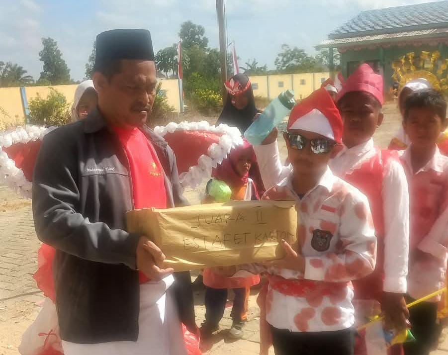 Bukan Sekadar Lomba, SDN Pulau Tanjung Hidupkan Semangat Perjuangan