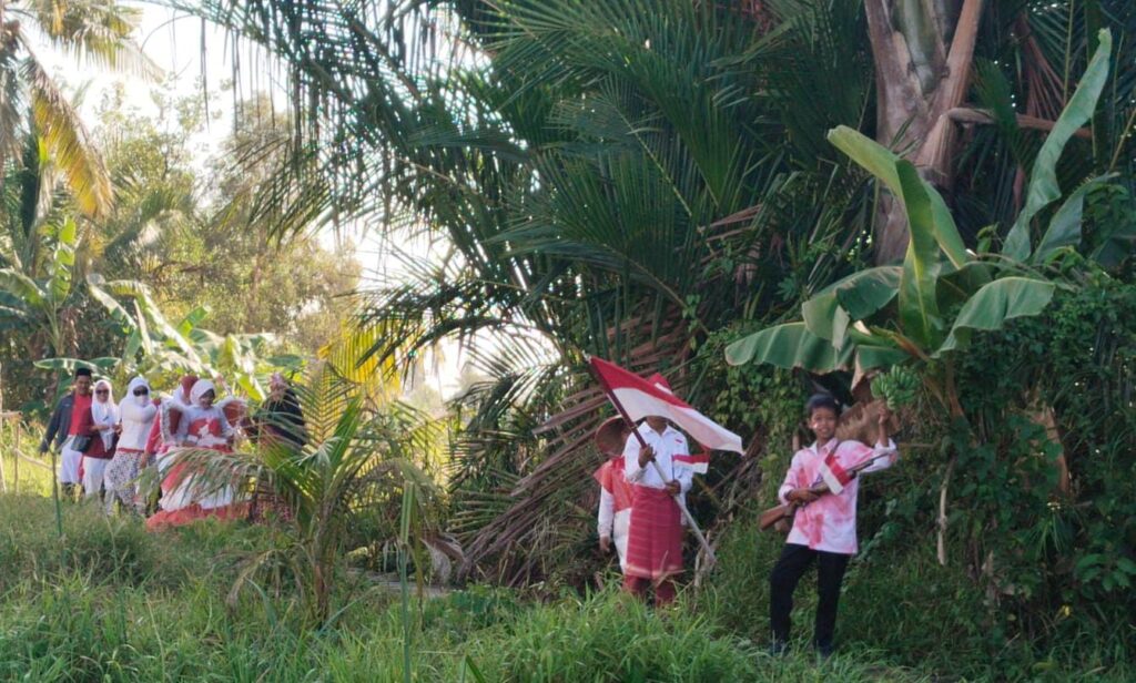 Bukan Sekadar Lomba, SDN Pulau Tanjung Hidupkan Semangat Perjuangan