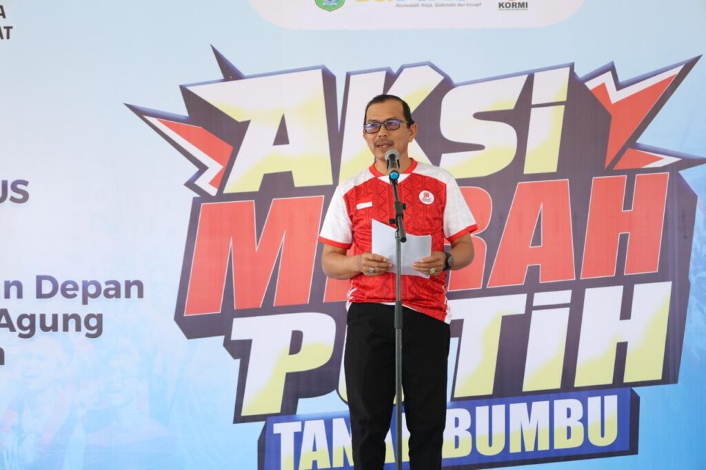 Aksi Merah Putih Gerak Jalan Pelajar Tanah Bumbu Jadi Wadah Pembinaan Karakter Generasi Muda