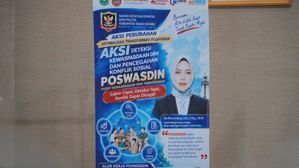 Bakesbangpol Tanah Bumbu Siapkan Poswasdin, Deteksi Konflik Sosial Tak Lagi Menunggu Membesar