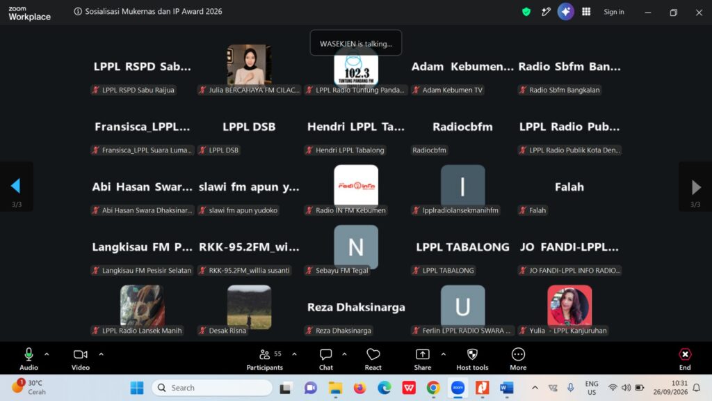INDONESIAPERSADA.ID AWARD 2026 Siapkan Tiga Kategori, LPPL Terbaik Bakal Berkompetisi