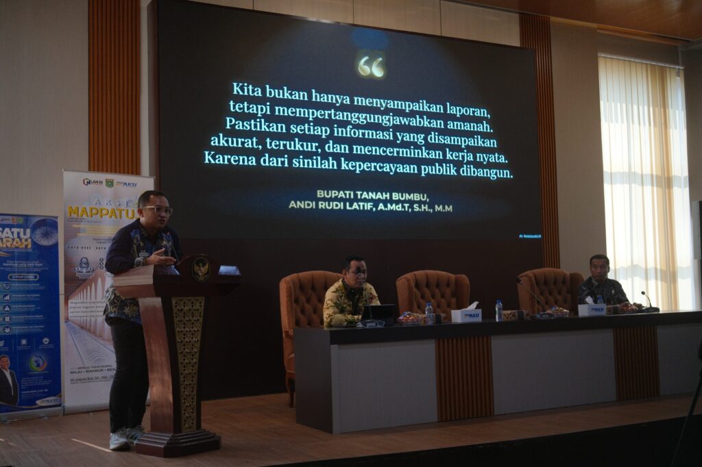 AKSI MAPPATUJU Diluncurkan, Pemkab Tanah Bumbu Perkuat Pengendalian Target Pembangunan 2025–2029