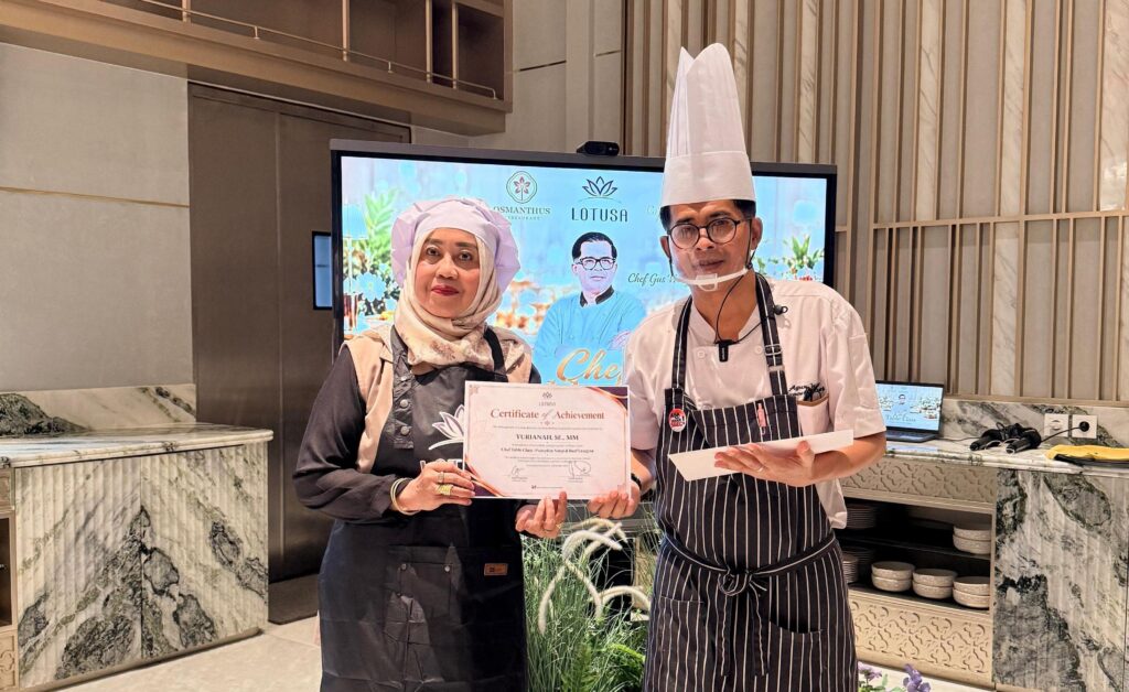 DWP Tanah Bumbu Dukung Chef Table Class Hotel Lotusa, Dorong Keterampilan dan Peluang Usaha Kuliner